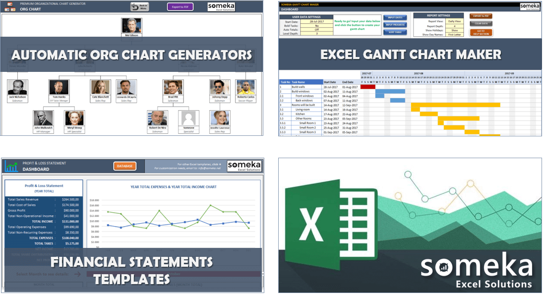Someka Excel Templates